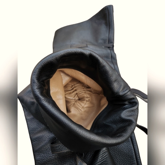 SOLD Chloe Black Grain Pebble Leather OTK Over The Knee Thigh High Boot 9 IT 39 - Picture 10 of 16